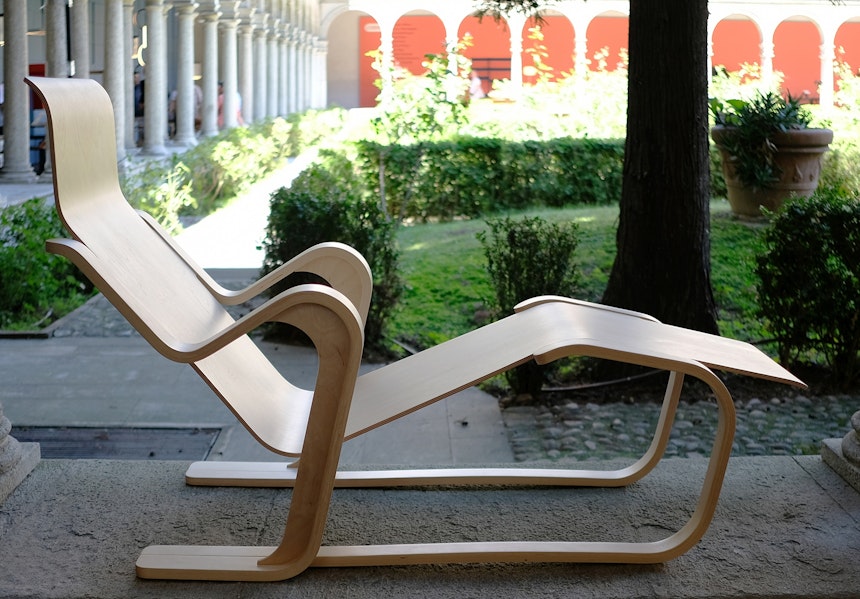 Isokon Long Chair, Design Marcel Breuer, Isokonplus, England