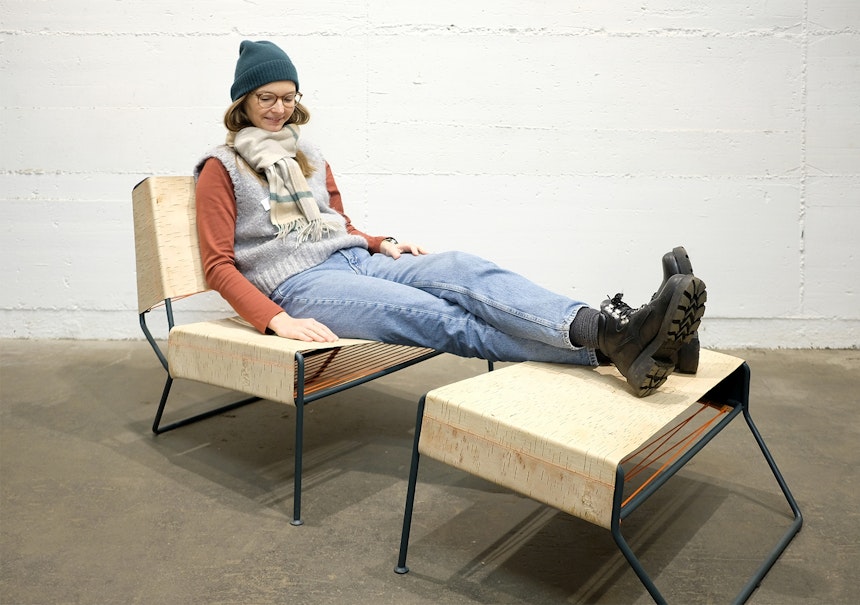 Lounge-Sessel Sibirjak, entworfen 2014