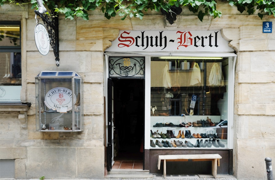 Ein Unikat – Schuh-Bertl im Münchner Gärtnerplatzviertel