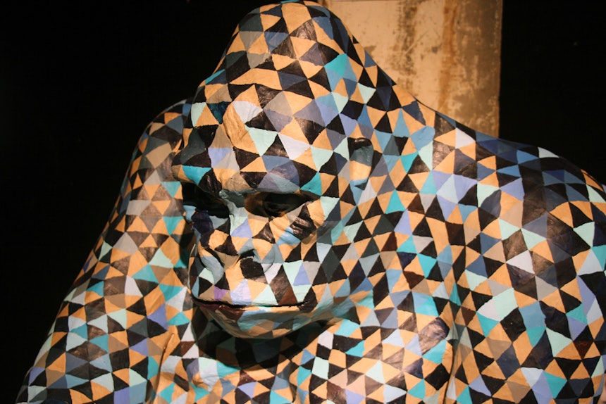 Gorilla/Paper Sculpture
