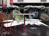 Winter im Hotelgarten, Bild der Urmutterfigur und Namensgeberin Nala