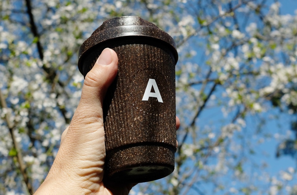 Weducer Cup aus recyceltem Kaffeesatz 