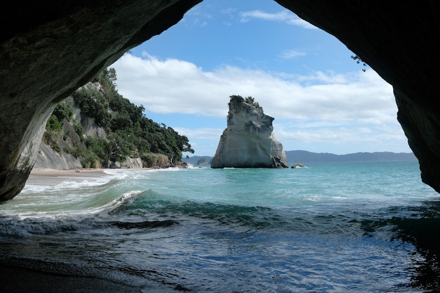 Cathedral Bay, High Tide