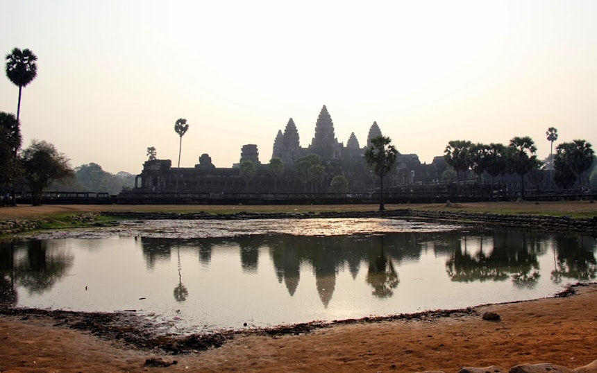 Angkor Wat um 8.00 Uhr morgens
